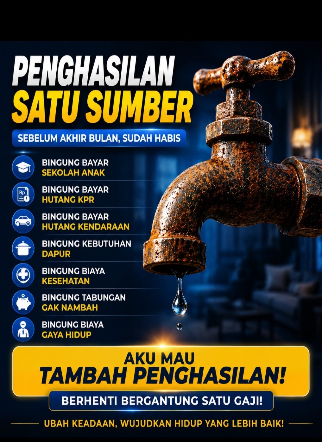 Satu Penghasilan Tidak Lagi Cukup
